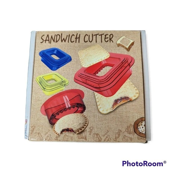 Sandwich Cutter Blue Circle #2 - Picture 1 of 4